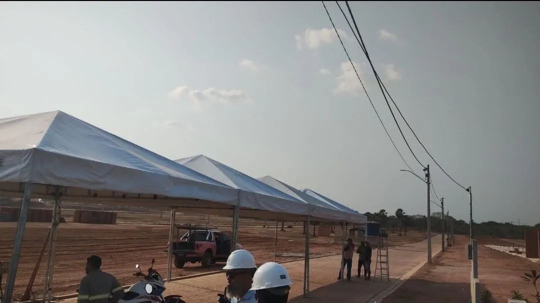 Tenda Locação incluso frete 