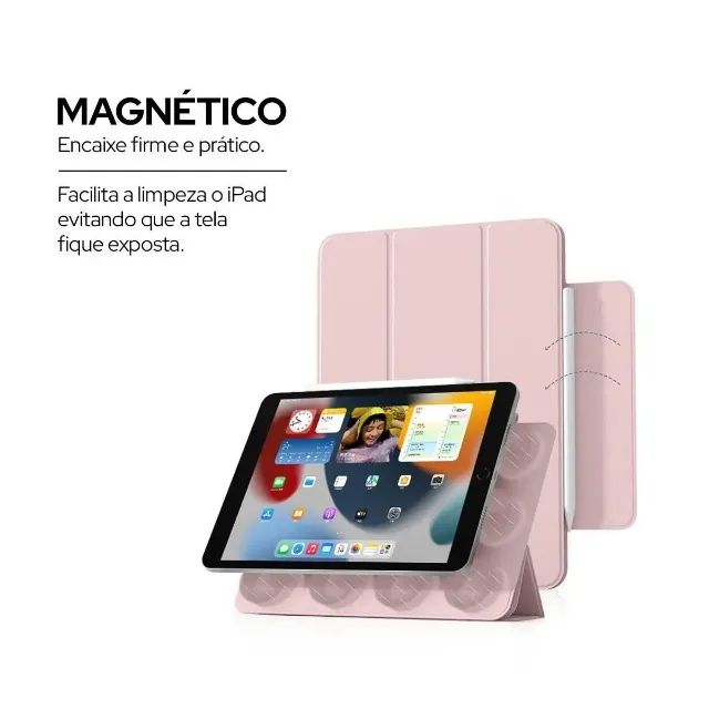 Capa Magnética Slim Para Ipad 10ª Geração 10.9''  - Foto 5