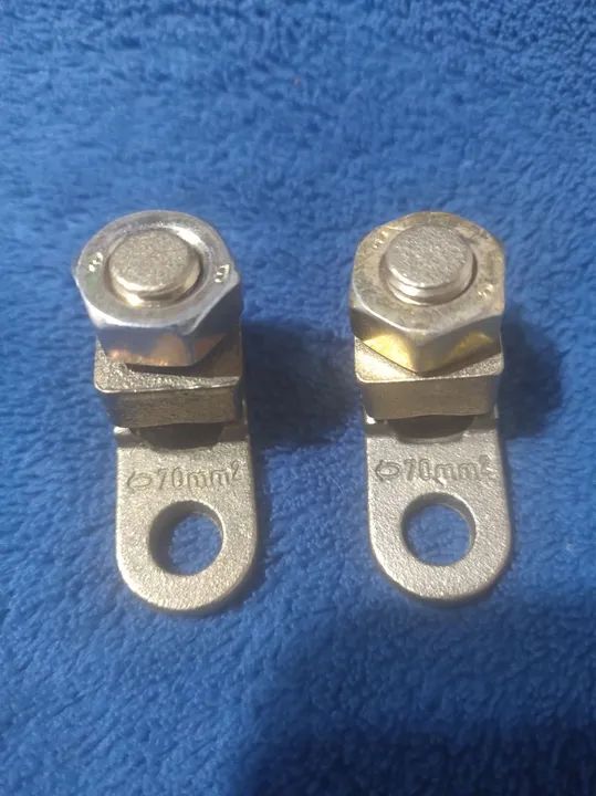 Terminal sapata de latão para fio de 70mm - Foto 3