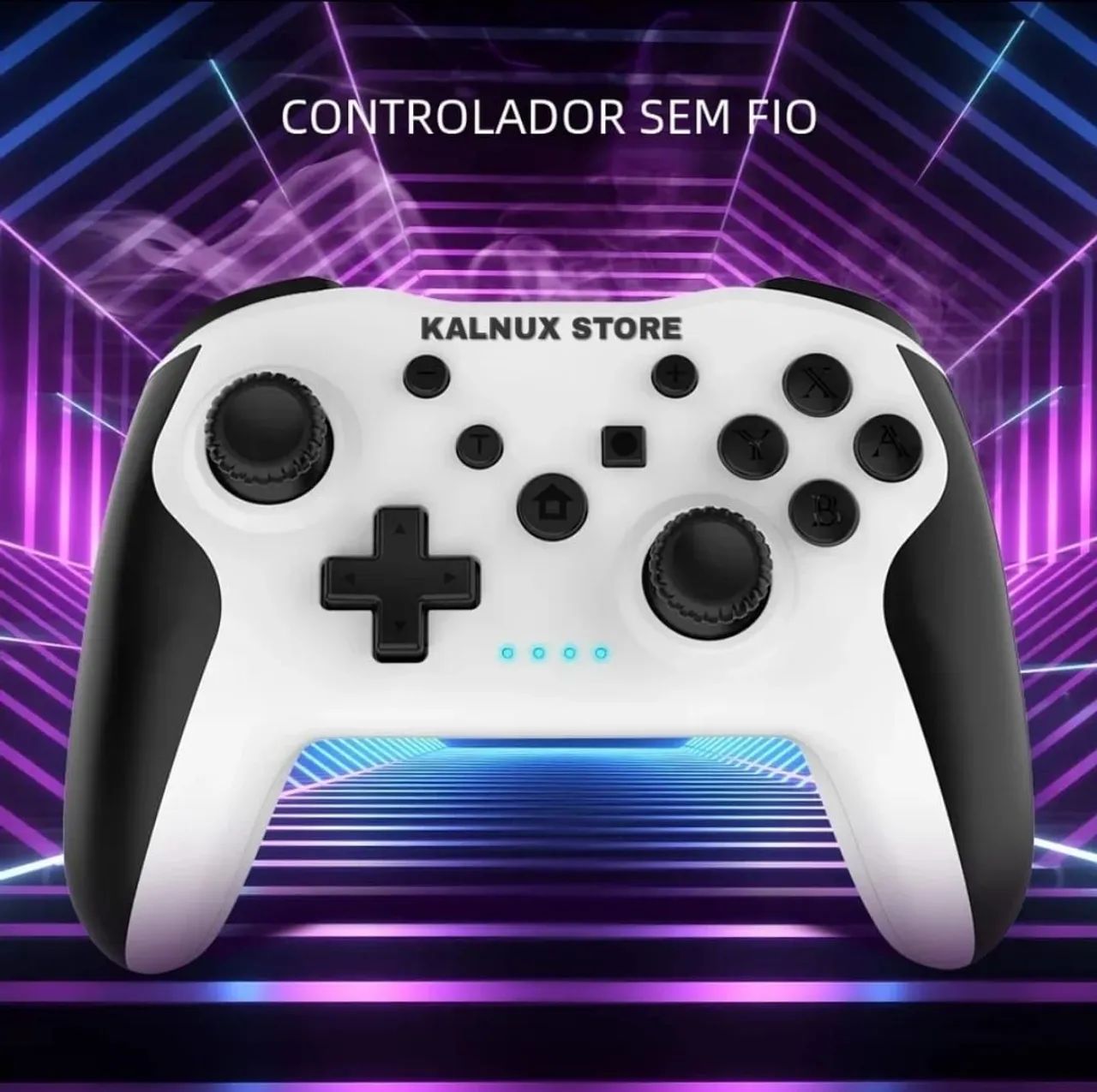 Controle Gamepad Sem Fio para Nintendo Switch, PS3, PC, Smartphone, TV Box - Foto 3