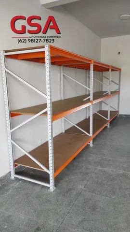 Mini porta paletes para 500kg por prateleira  - Foto 5