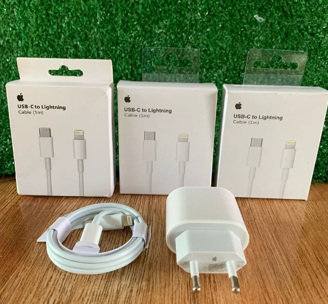 Carregador de iPhone Turbo de 20w Completo - Entrega Grátis