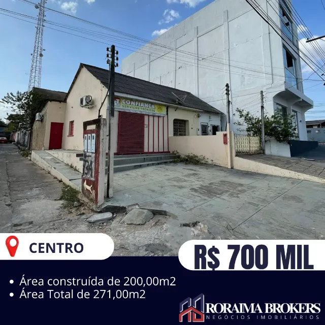 Vende-se ponto comercial com uma ótima localização no Centro