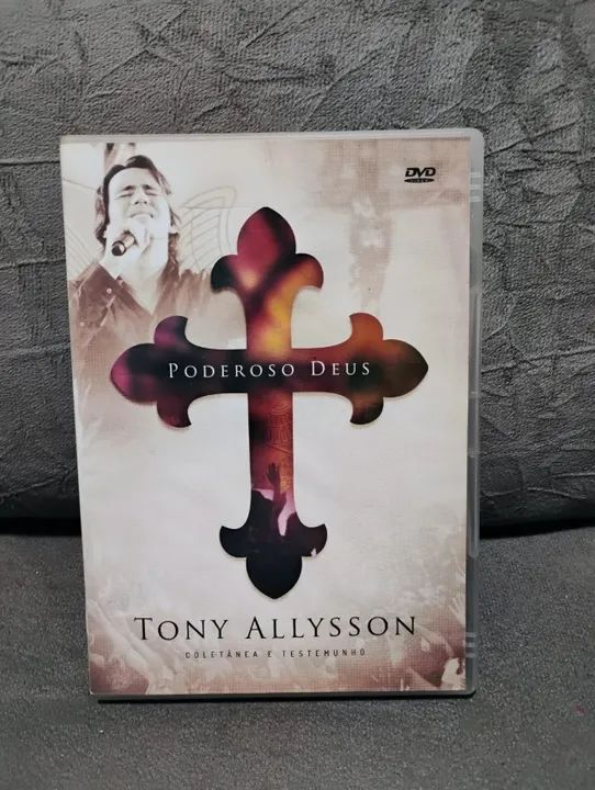 DVD Tony Allyson - Poderoso Deus - Leia a descrição