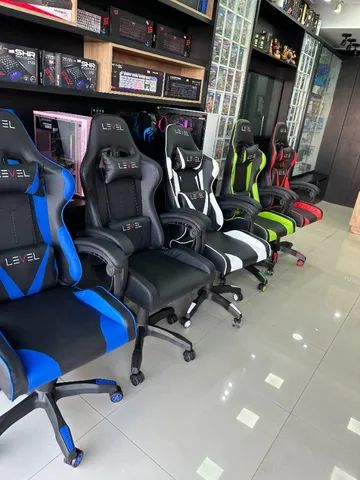 Cadeira Gamer Novas Com 1 Ano de Garantia