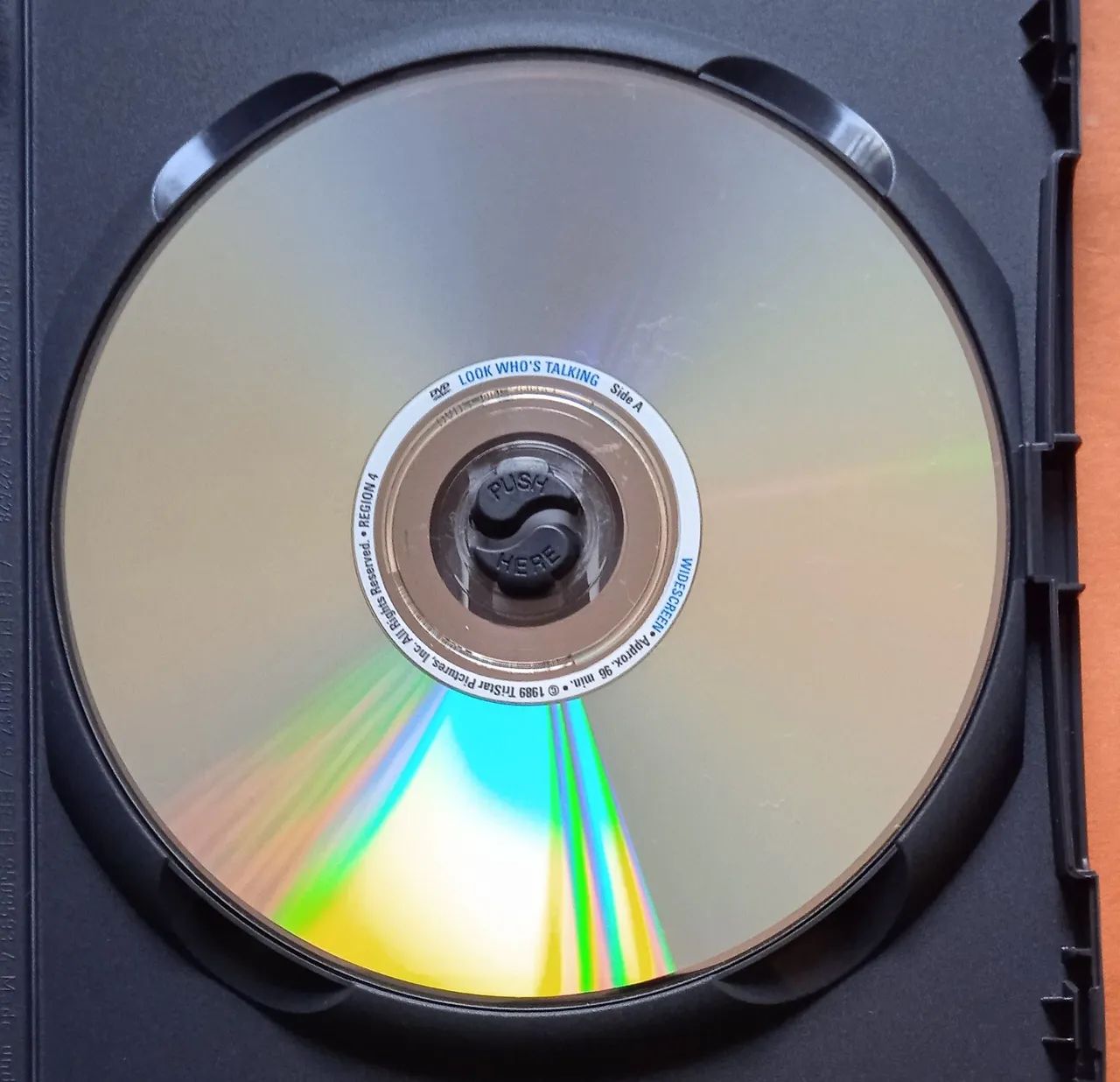 Dvd Olha Quem Está Falando (Encarte Interno) - Hobbies e coleções