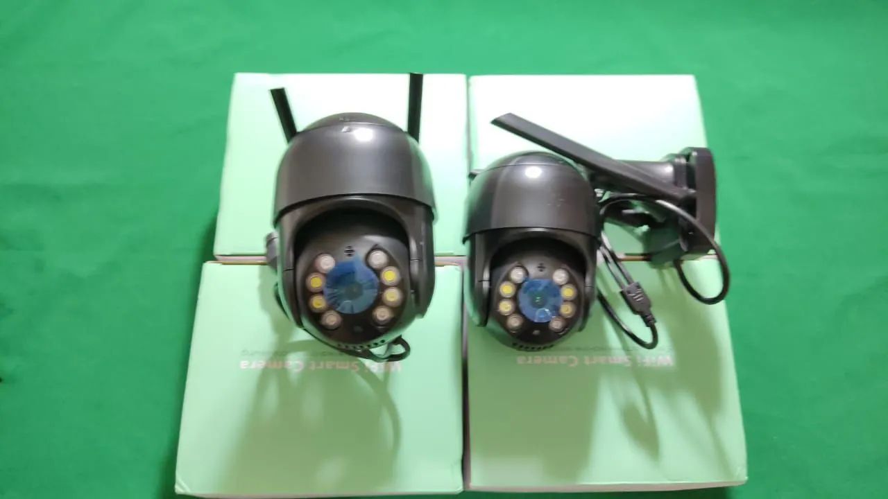 Câmera de Segurança Wi-Fi - e fixa  Monitoramento e segurança de sua residência 