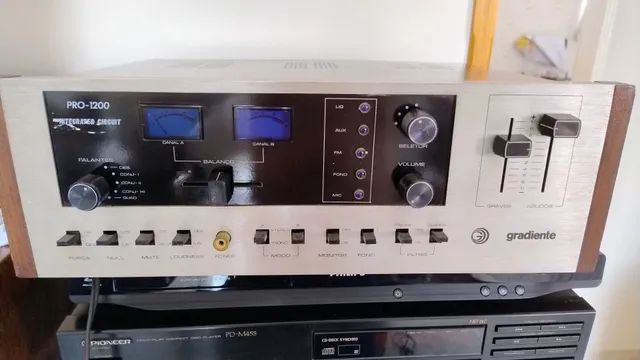  Gradiente  Amplificador Modelo Pro 1200