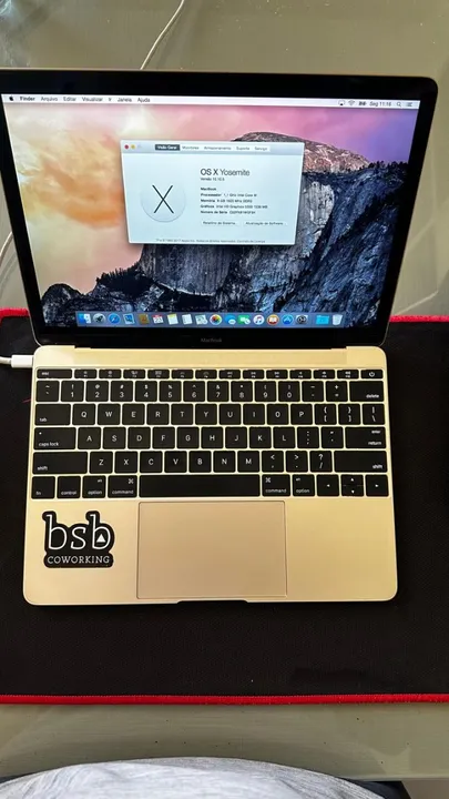 Mac cheapest book retina 12' (2015) 8GB 251SSD (Gold)