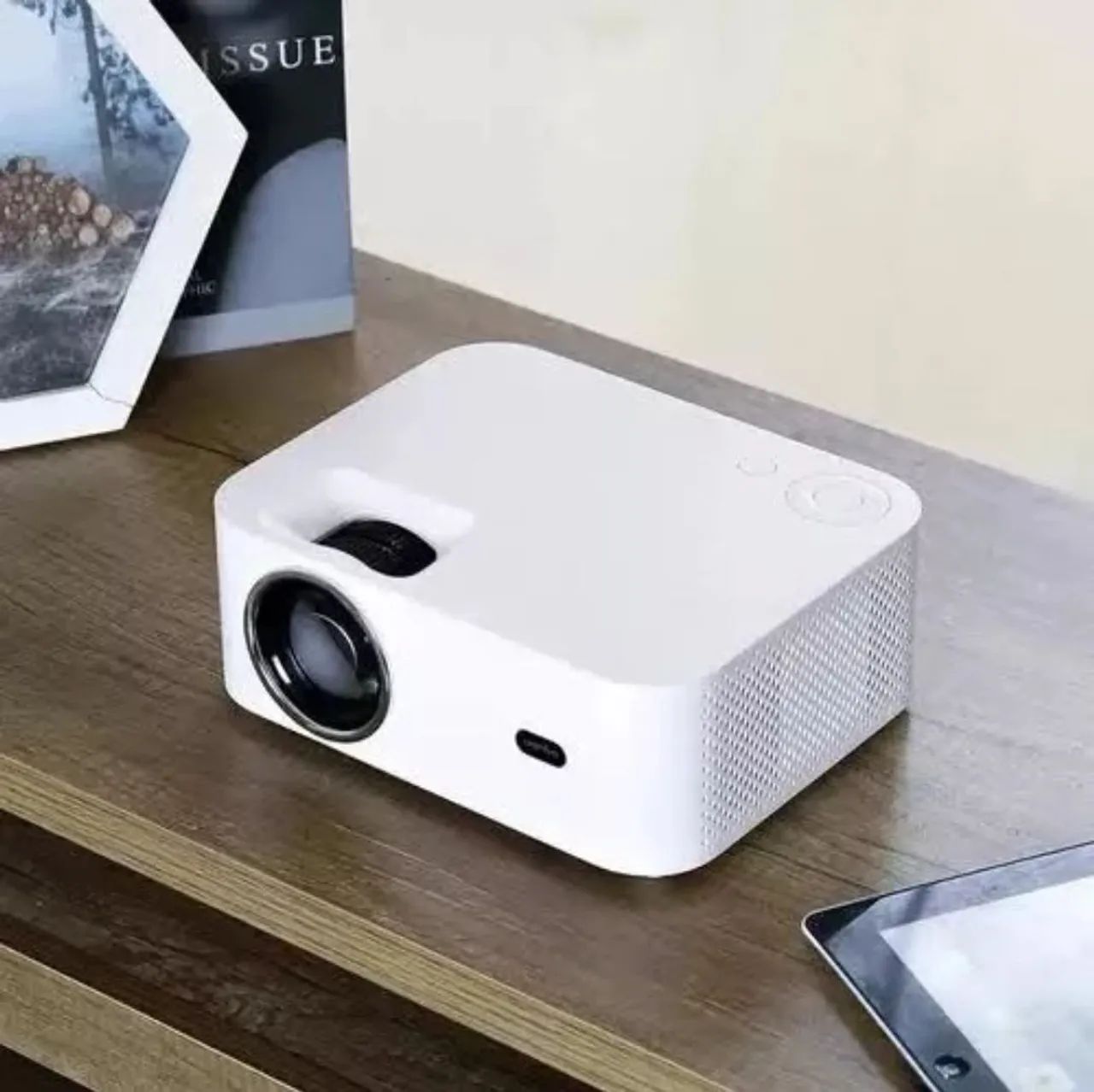 Projetor ( SEMI-NOVO) XIAOMI Wanbo X1 Android 9.0 720P suporta 1080P 300 ANSI Lumens - Foto 2