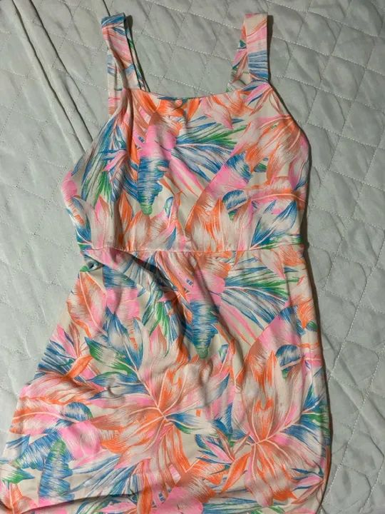 Vestido midi neon FARM
