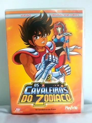 Dvd Os Cavaleiros Do Zodíaco Box 2 - Cavaleiros de Prata - CDs