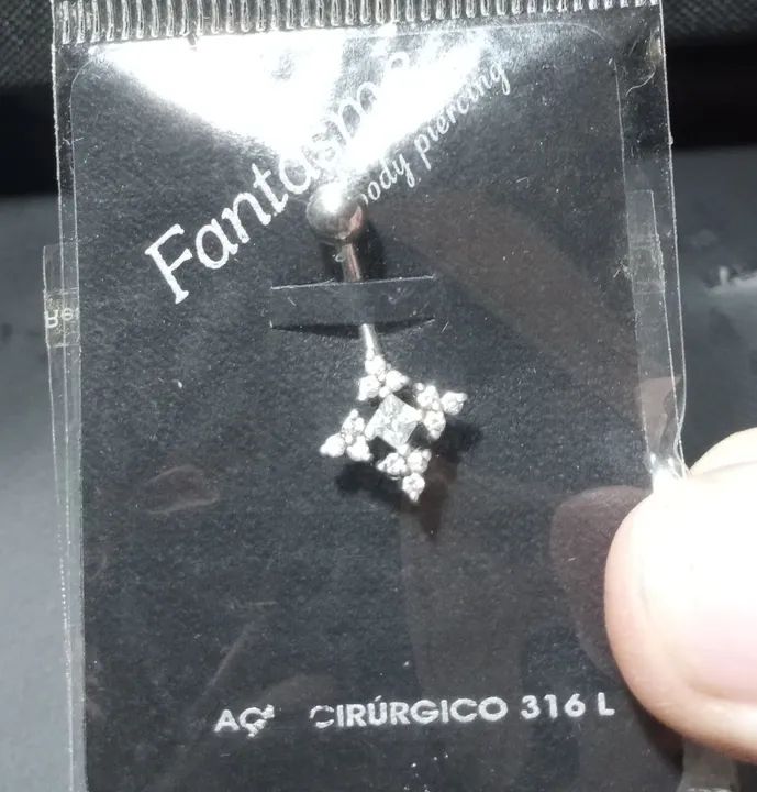 5 Piercings De Prata Por Apenas 100,00 - Foto 3
