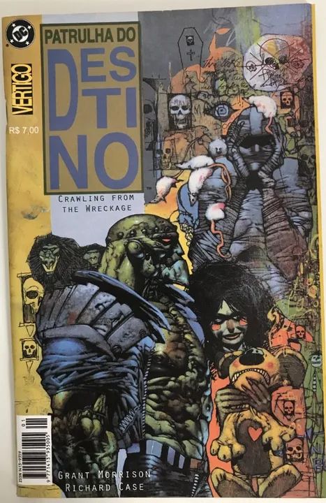 Patrulha do Destino (Doom Patrol) - Vertigo - Grant Morrison