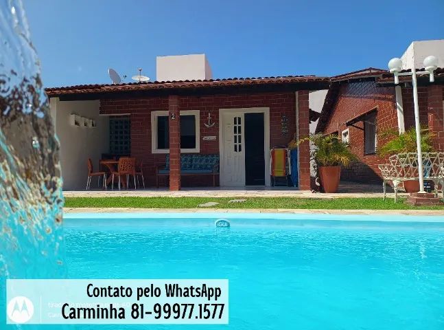 Alugo Casa de Praia Mobiliada na Divisa Dos Carneiros - Tamandaré/PE