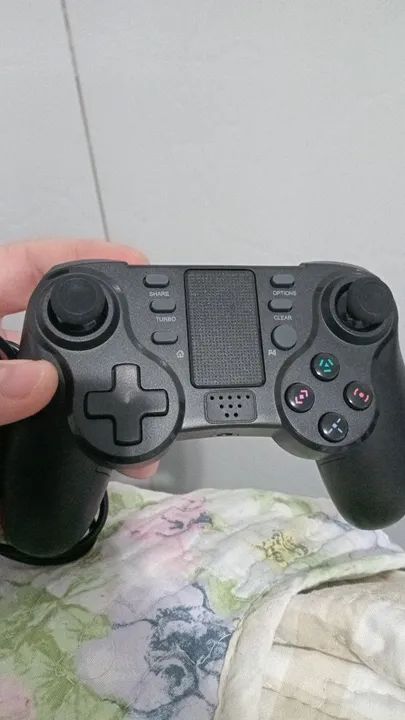 Controle de ps4 com fio 