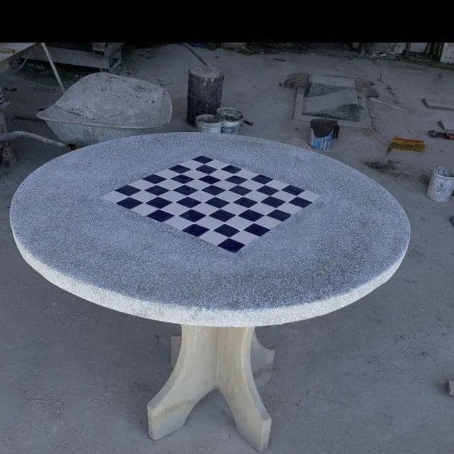 Conjunto mesa e bancos concreto ou granillite  - Foto 2