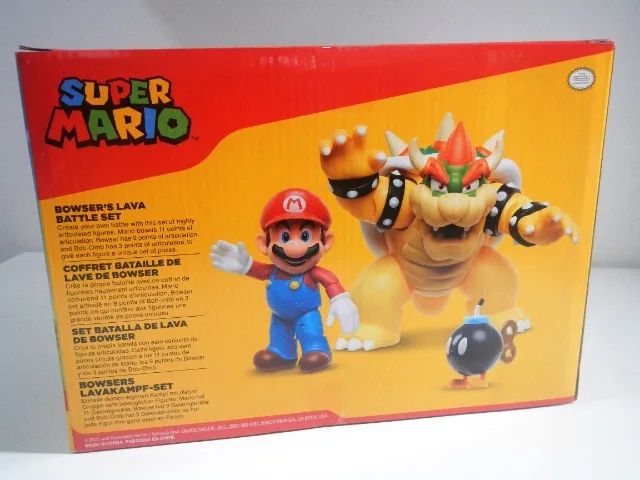 Conjunto Bonecos Super Mario Bowser Novo Lacrado - Foto 5