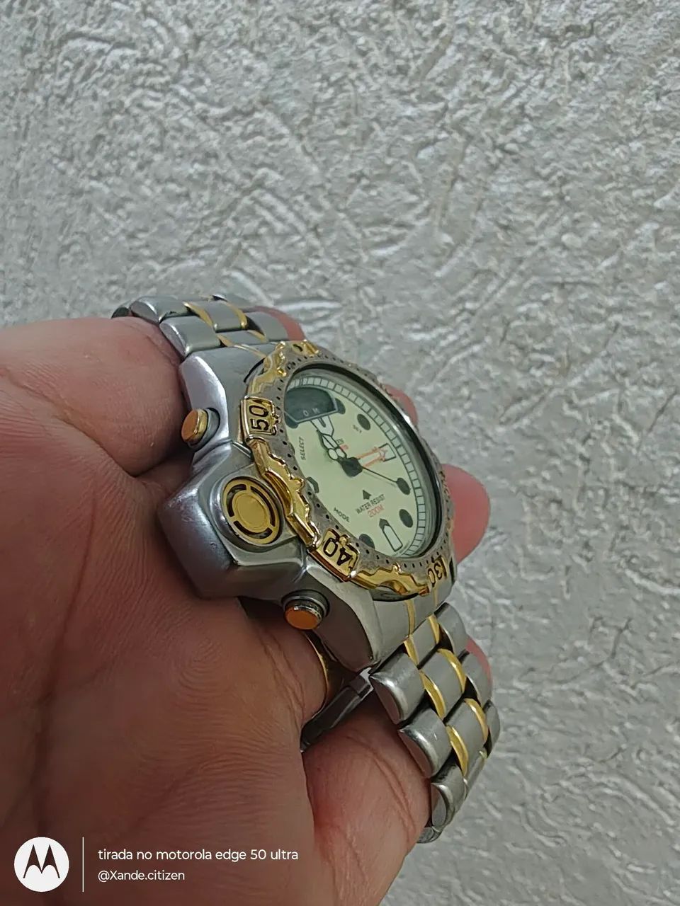 Relógio Citizen aqualand DM co22 americano tudo ok on - Foto 2