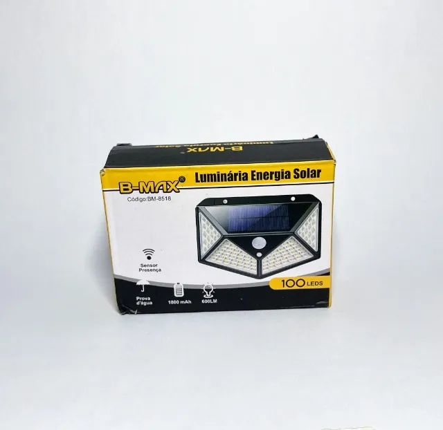 Luminária Energia Solar ( Sem Fio, Sensor de Presença) - Foto 4