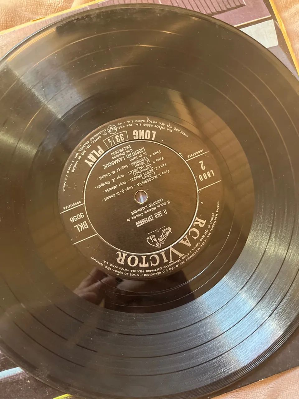 Disco de Vinil Antigo e Raro Libertad Lamarque - Te Sigo Esperando - Foto 4