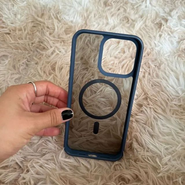Capa de Celular para Iphone Com MagSafe - Basike Original - Foto 4