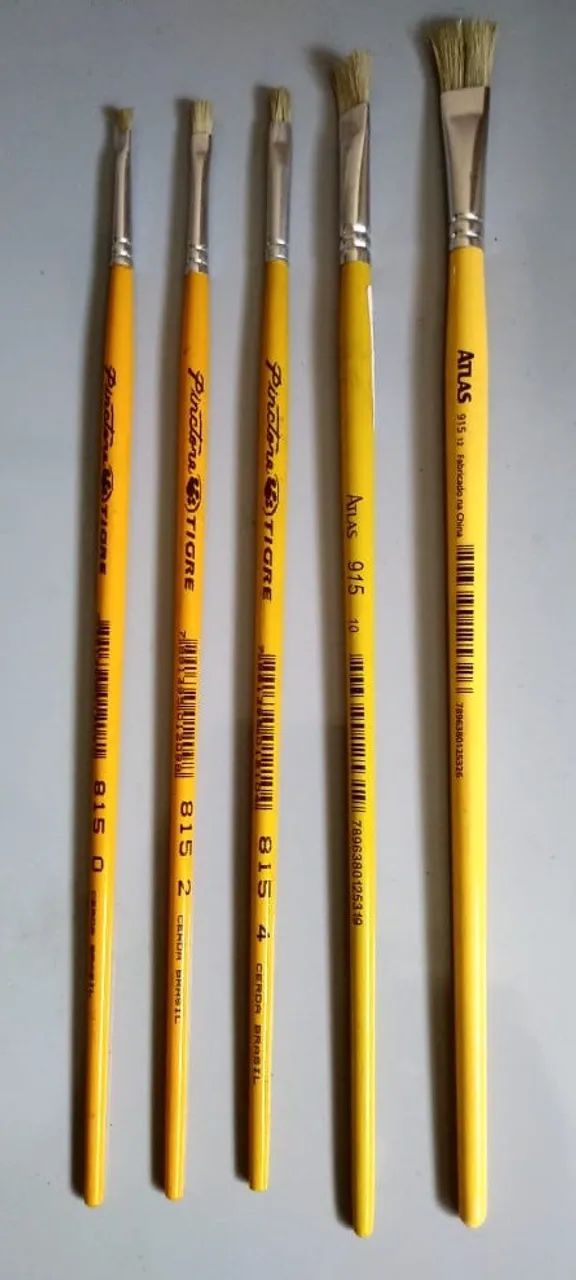 Pincel para artesanato, escola e uso geral - Foto 2