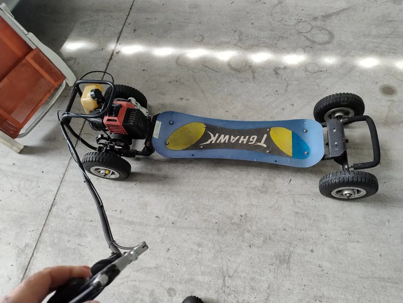 SKATE MOTORIZADO A GASOLINA  - Foto 2