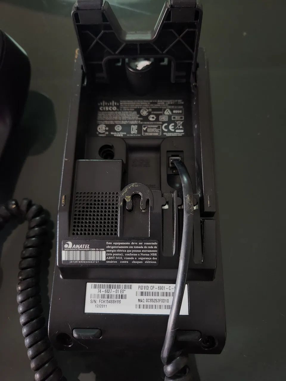 Telefone Cisco CP-6901-C - usado - Foto 5