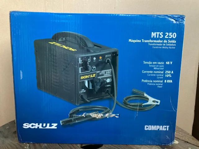 Máquina de Solda Transformadora 250A Compact Bivolt