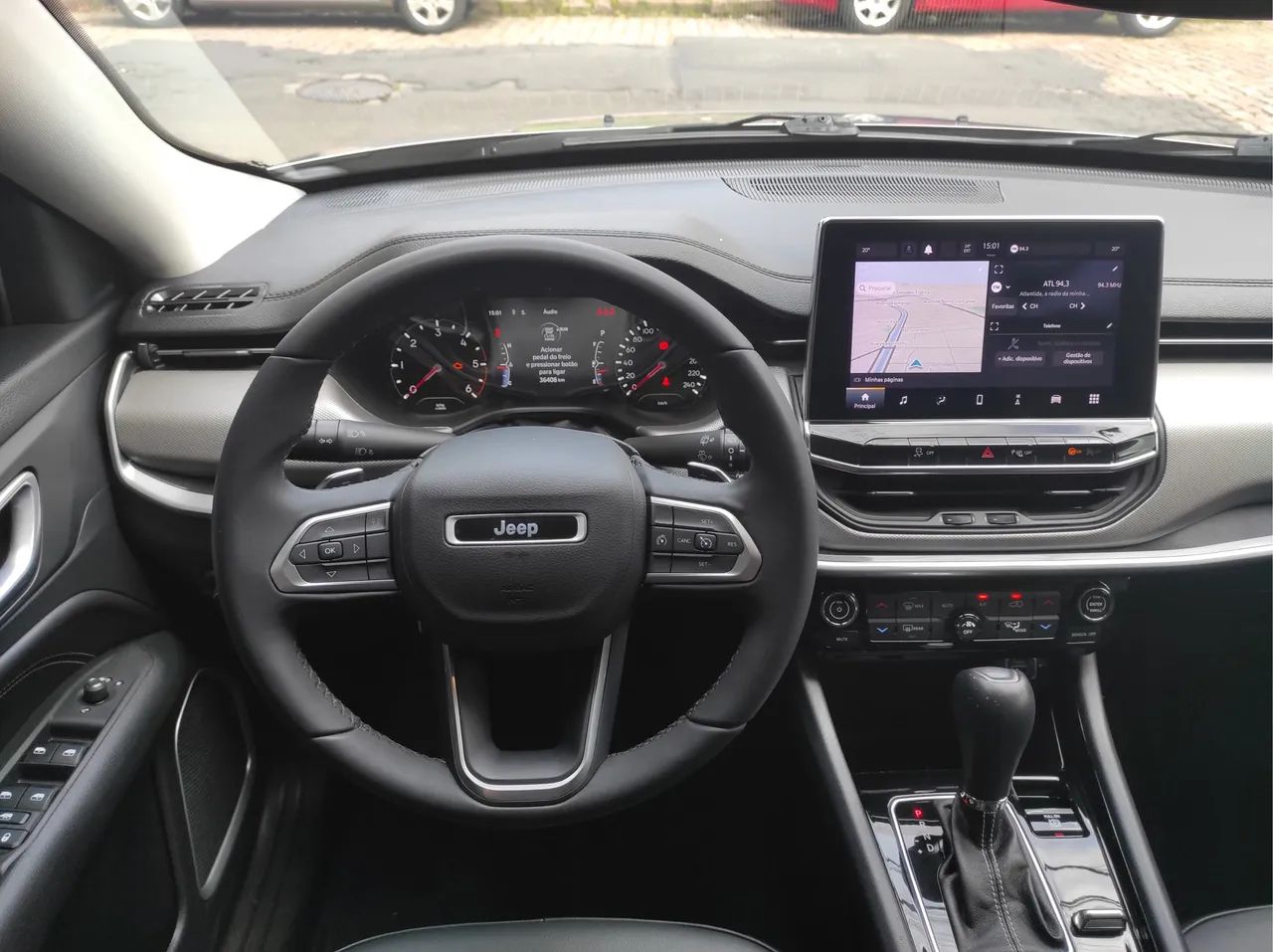 Jeep Compass Long. TD 350 2.0 4X4  2023 único dono 36 mil km impecável  - Foto 9