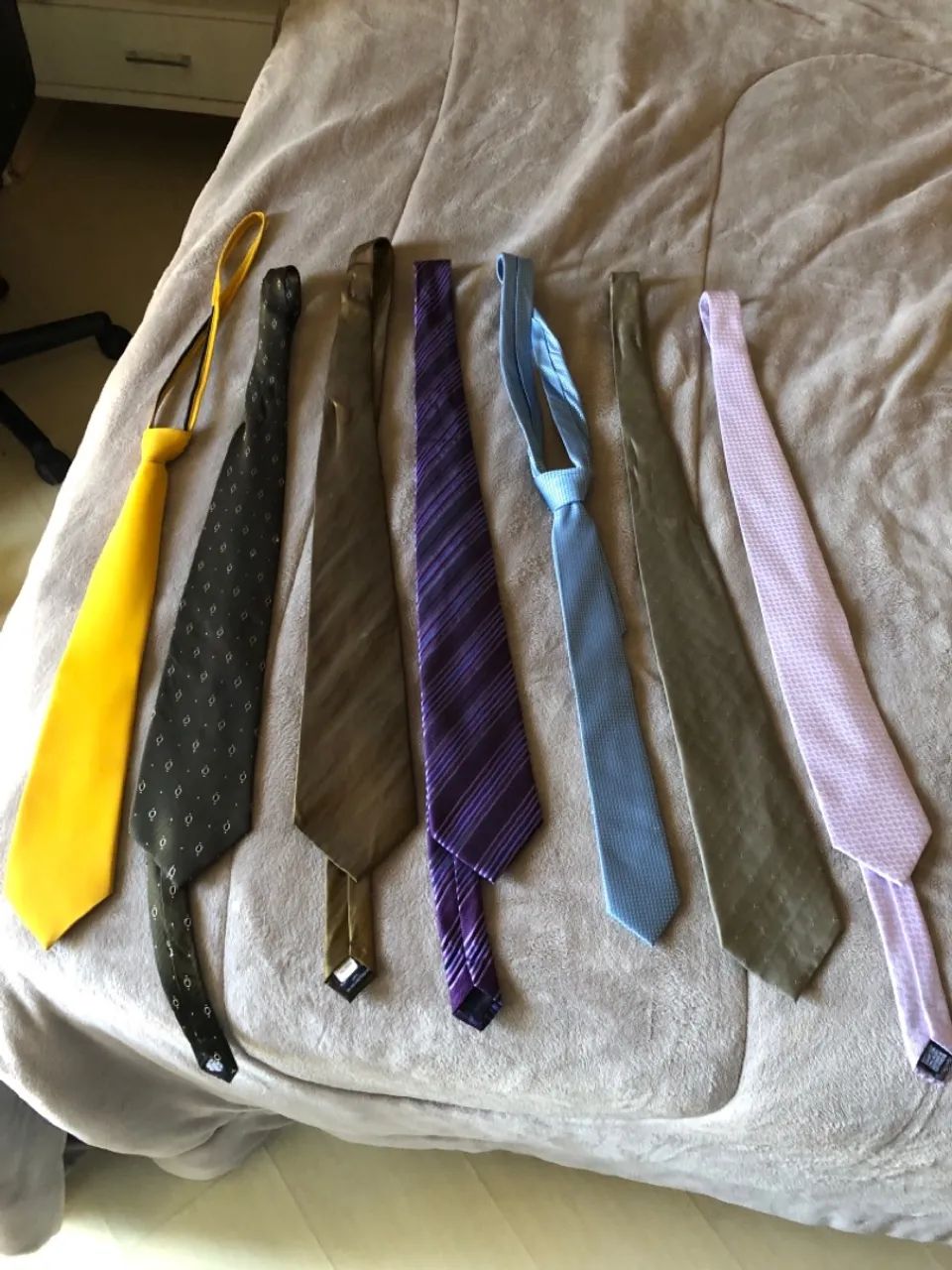 Coleção de Gravatas Elegantes e Variadas