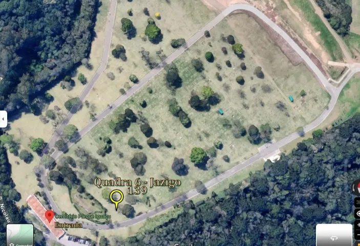 Paz e Tranquilidade em Local Nobre - Jazigo no Parque Iguaçu (3 Gavetas + Lápide)
