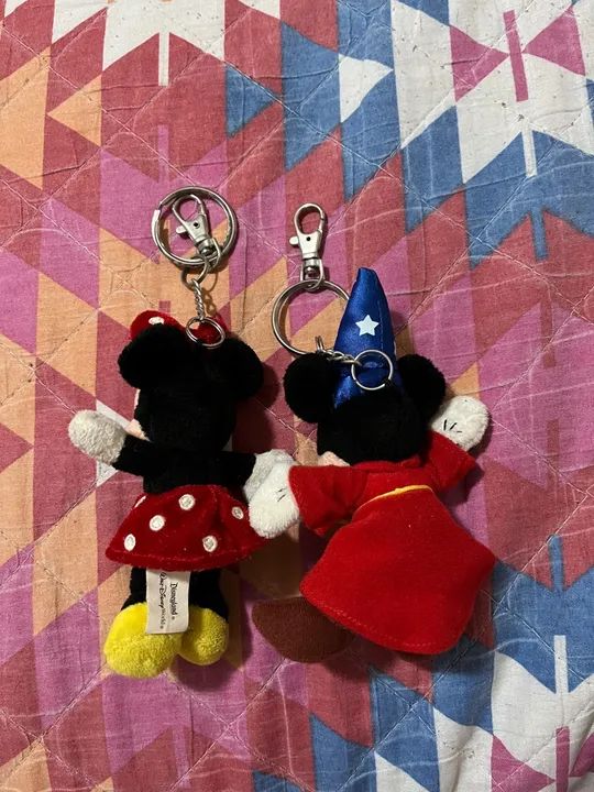 Chaveiros Mickey e Minnie originais disney - Foto 4