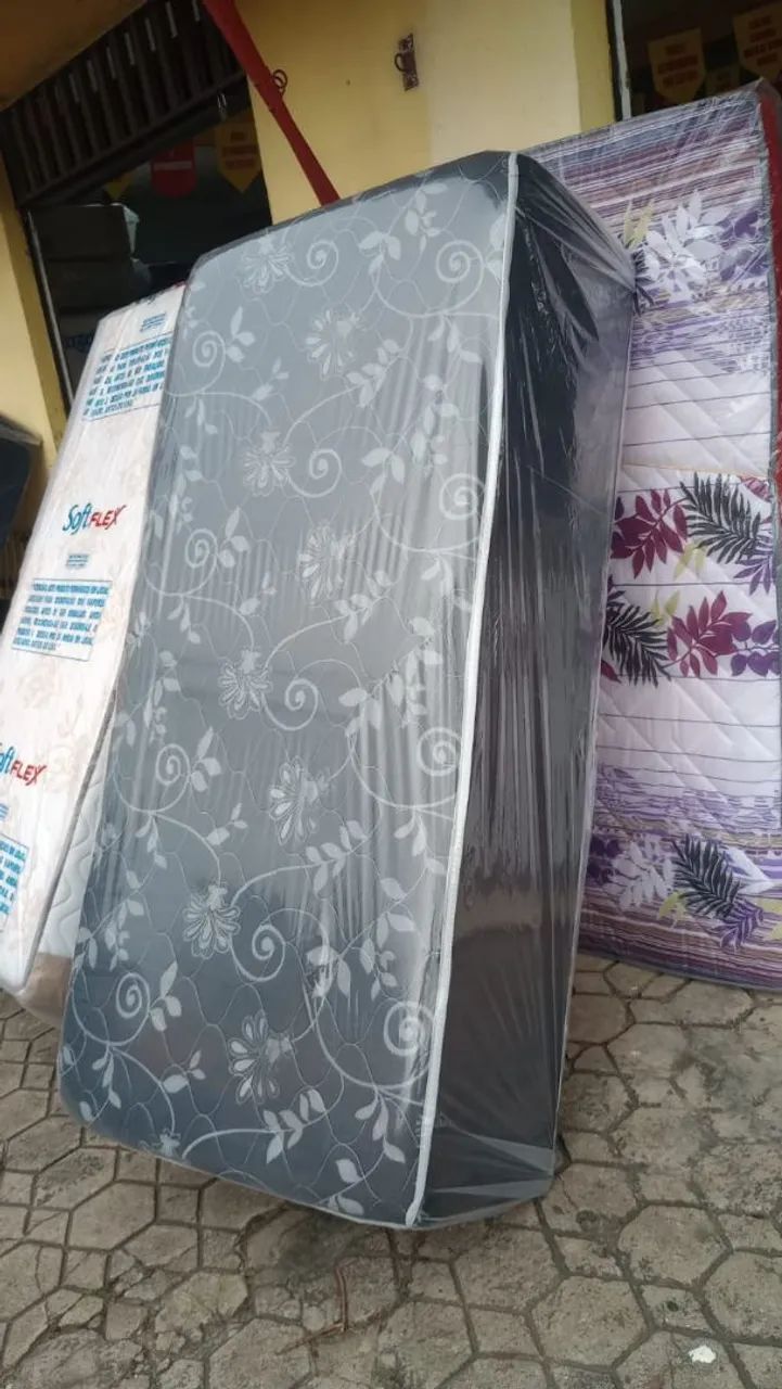 Cama box Solteiro Espuma
