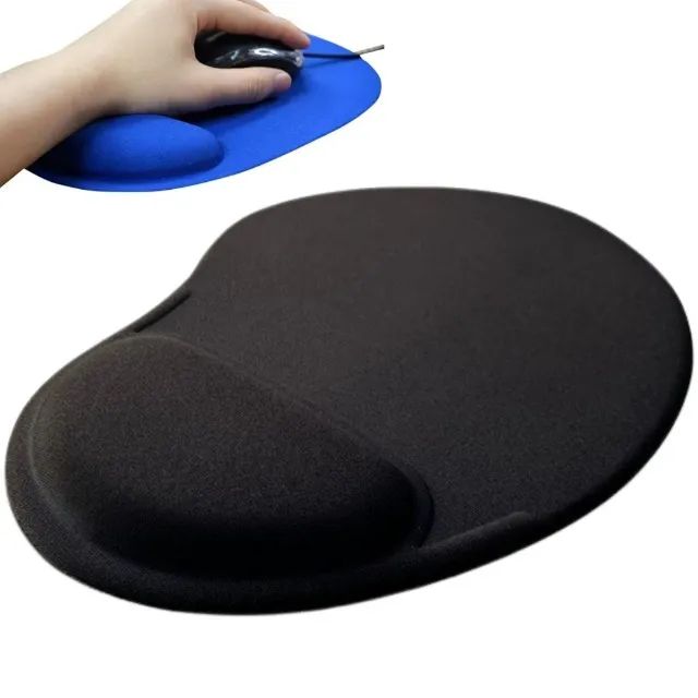 Mouse Pad Comfort com Apoio Ergonômico Preto - Foto 5