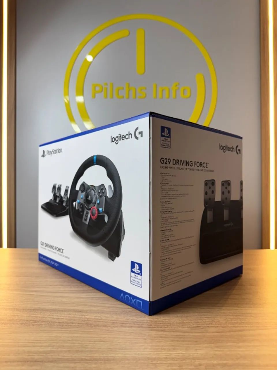 Volante Logitech G29 - Novo Lacrado - Loja Física - Garantia - Até