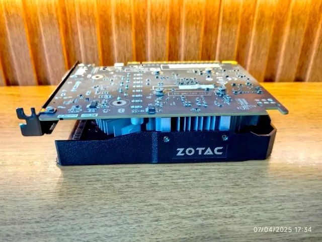Placa de Video GTX 1050 Ti 4Gb Zotac - Aceito Troca - Entrego/Envio - Foto 4