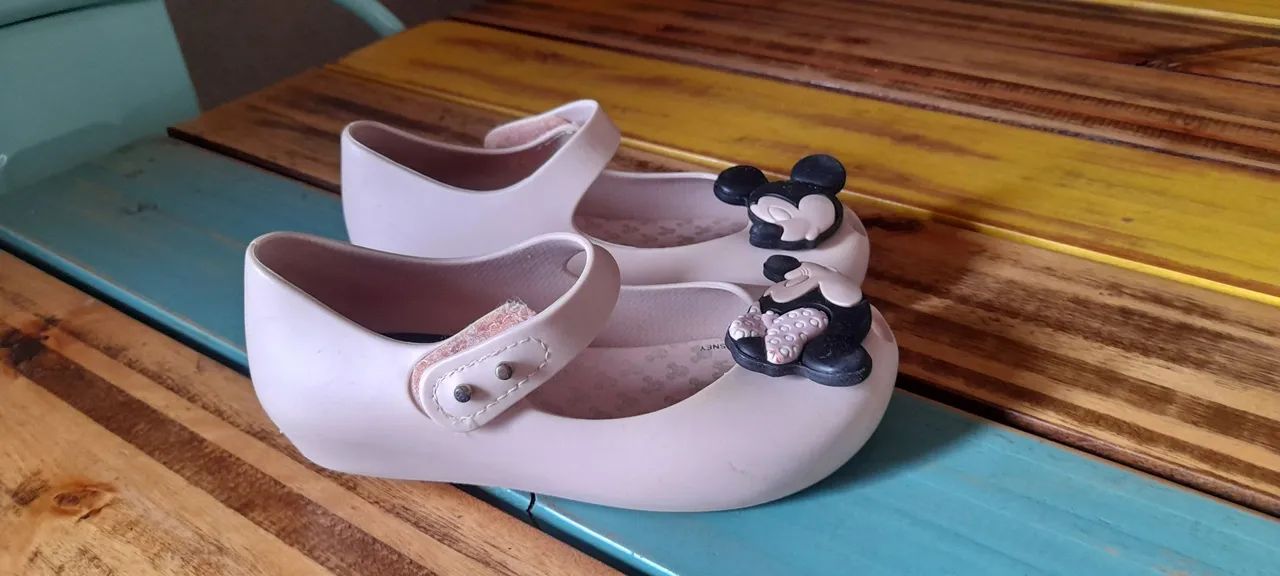 Sapatilha Infantil Mini Melissa Mickey e Minnie - Foto 2