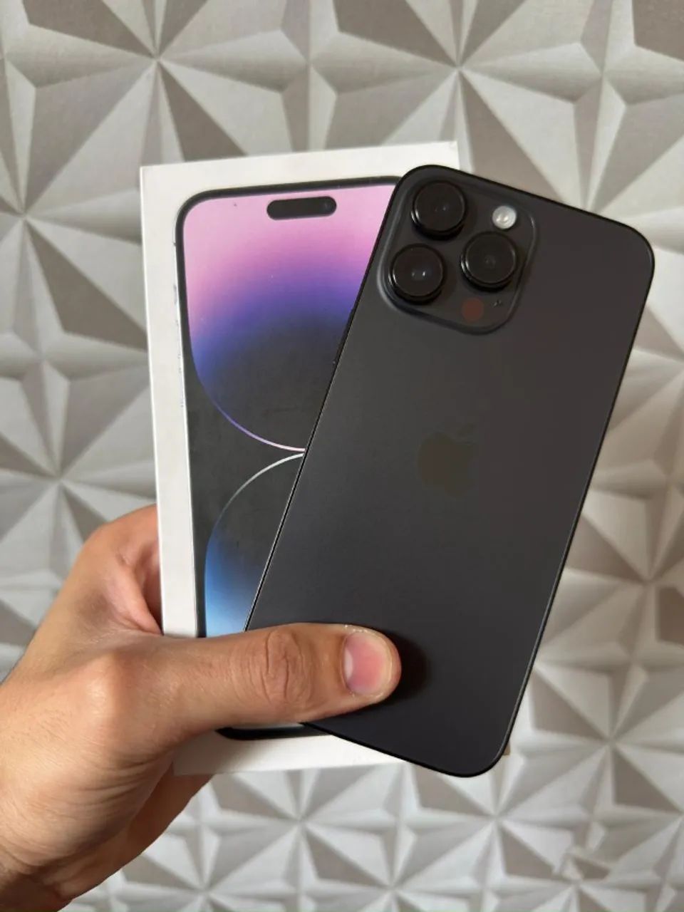 【翼】iPhone 14 Pro 256GB Apple iPhone 14 Pro 256GB Preto-espacial 6,1” 48MP - iPhone 14 Pro