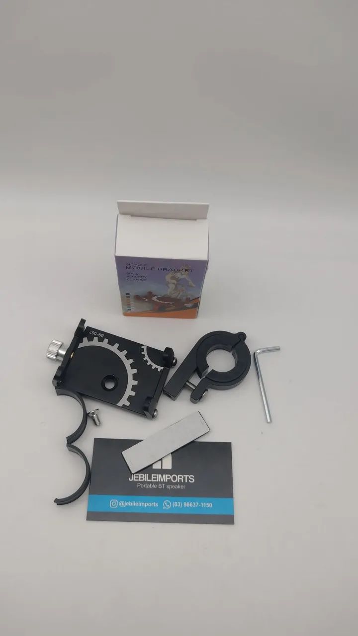 Suporte celular moto alumínio/entrega grátis 