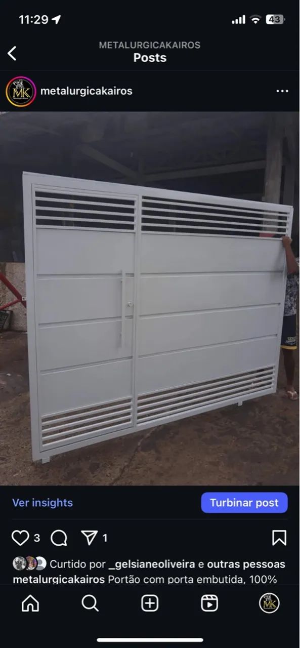 100% Galvanized Iron Gate64842053472257124