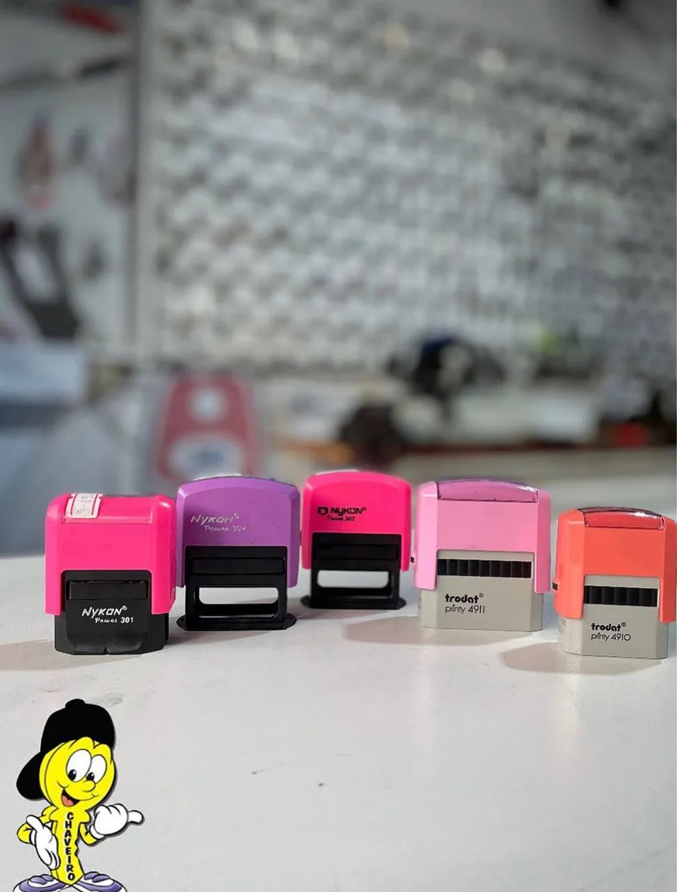 Carimbos automático & plástico  - Foto 4