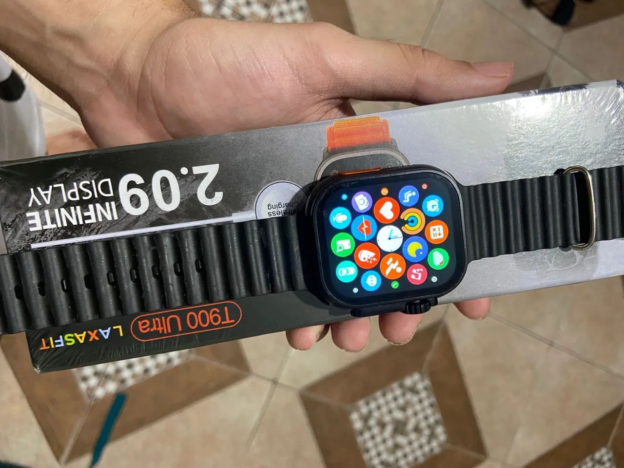 Relógio Smartwatch t900 ultra  - Foto 4