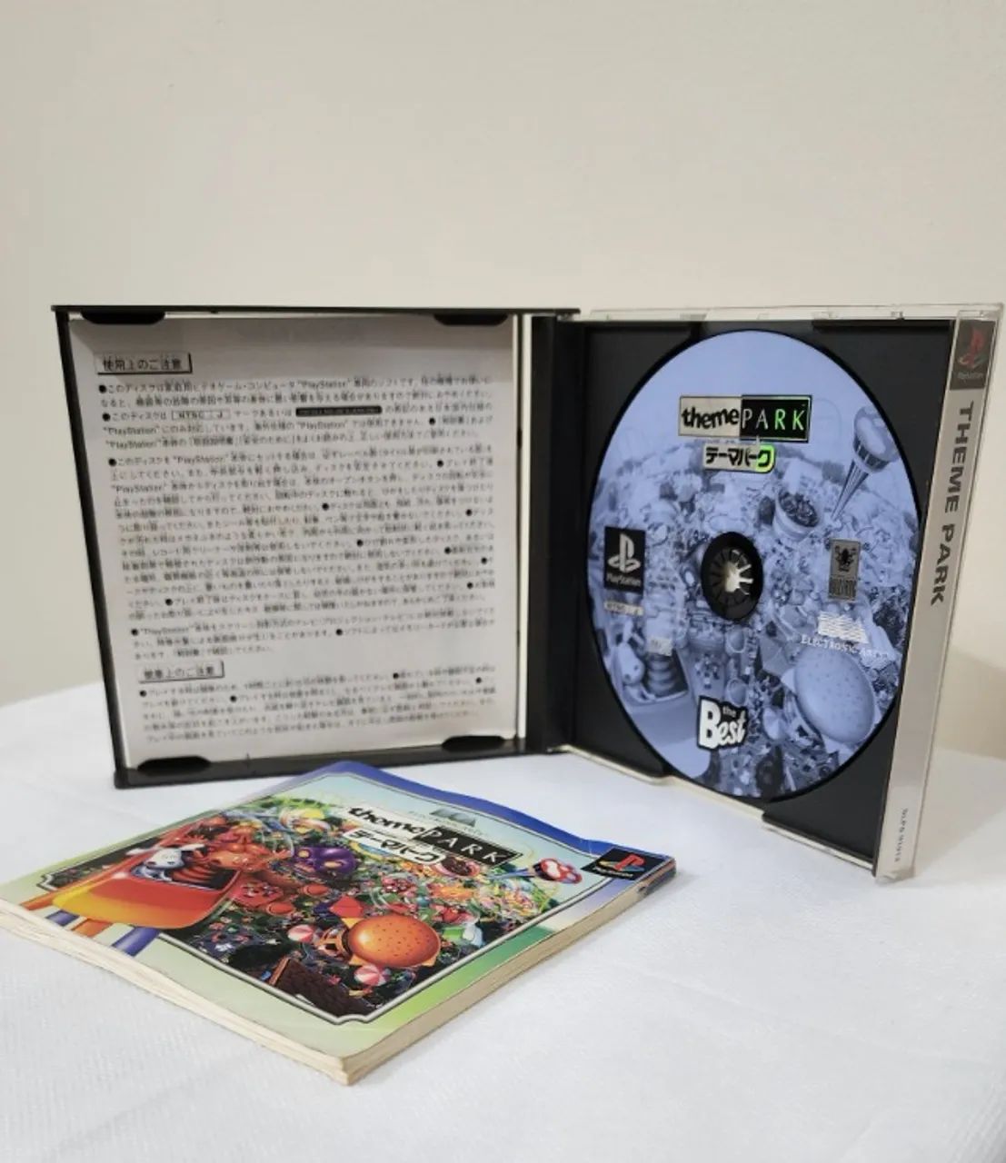 Jogo Theme Park - PlayStation 1 (PS1) Original - Foto 3