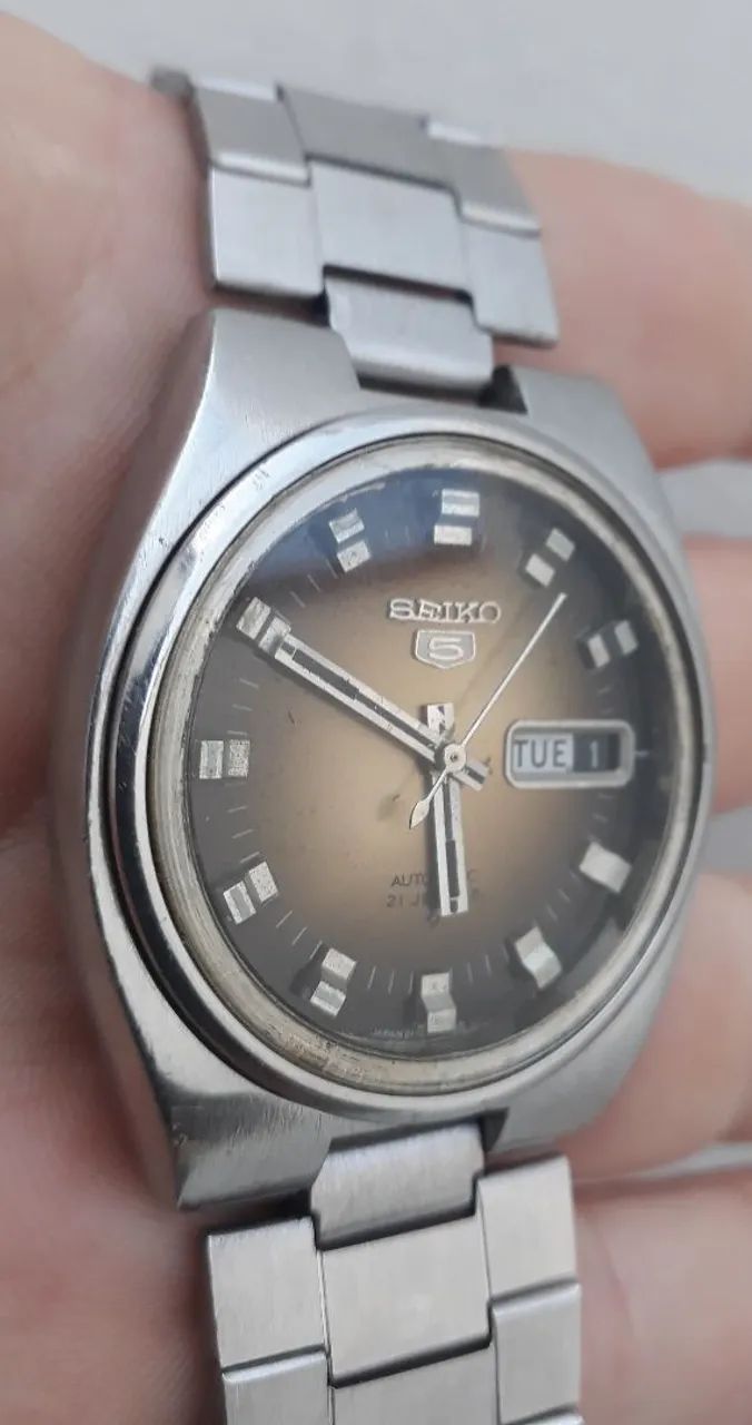 Relógio raro antigo japan anos 70 SEIKO 5 AUTOMATIC - Acessórios