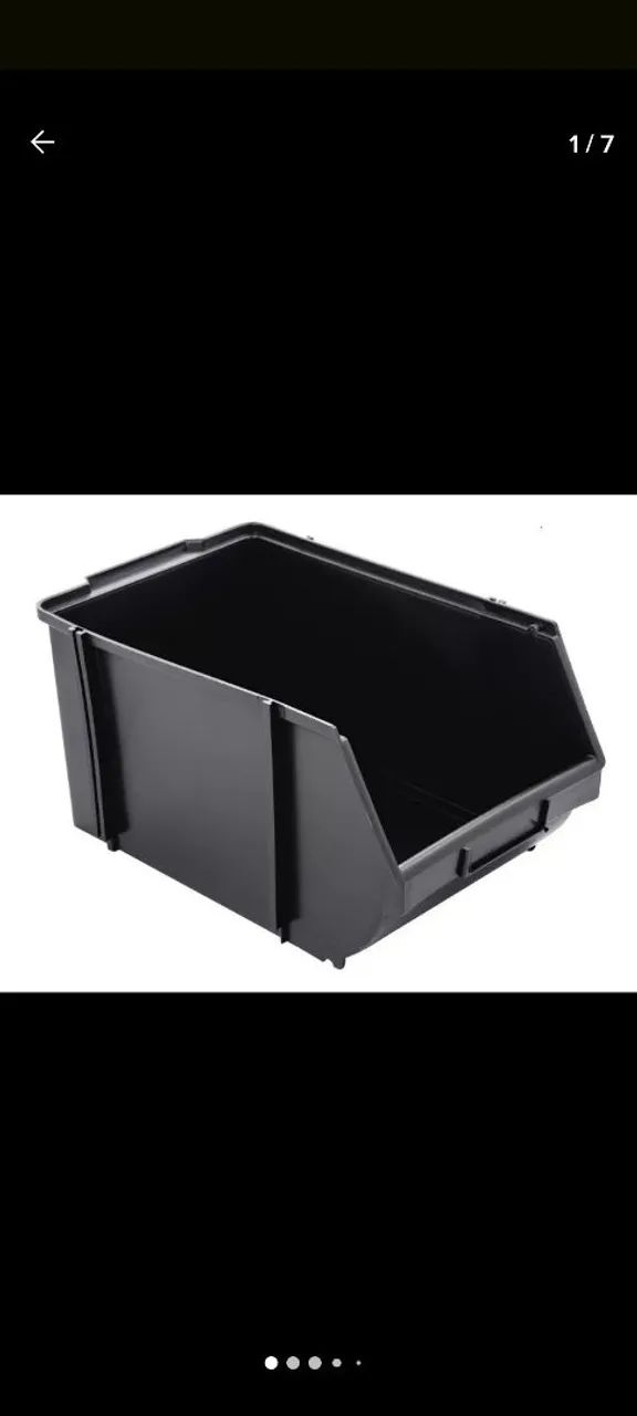 Caixa Plástica para Organização Bin empilhável - USADAS