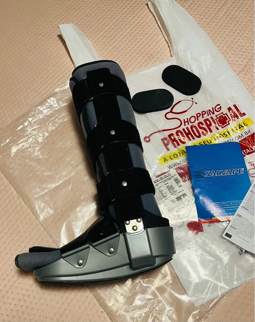 Bota ortopédica ROBOFOOT Salvapé Original usada por 20 dias  - Foto 2
