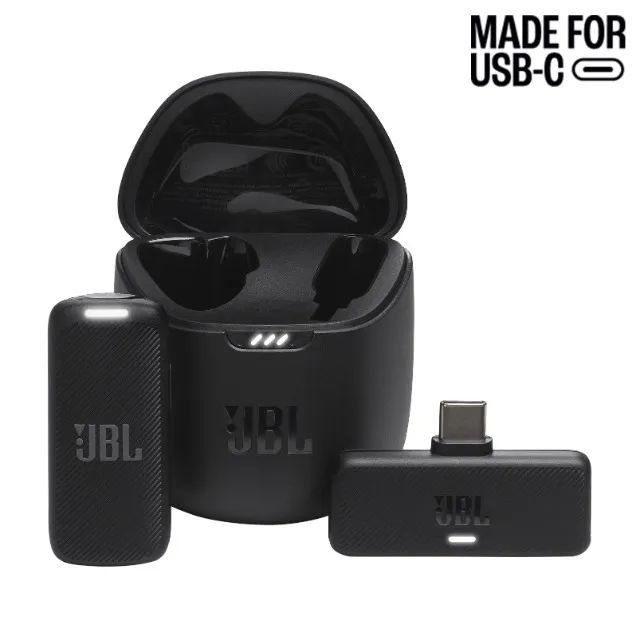 Microfone de Lapela sem fio JBL Quantum Stream Wireless USB-C
