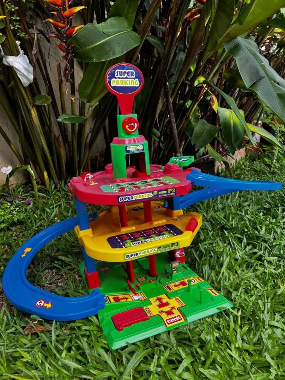 Estacionamento de Brinquedo Super Parking - Hotwheels  - Foto 3